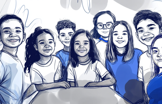 lachende Kinder